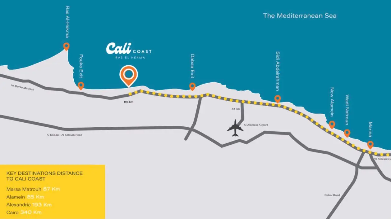 كالي كوست الساحل الشمالي Cali Coast